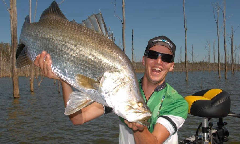 Kinchant Dam is stocked with sooty grunter, sleepy cod and barramundi. Kinchant Dam is stocked with sooty grunter, sleepy cod and barramundi.